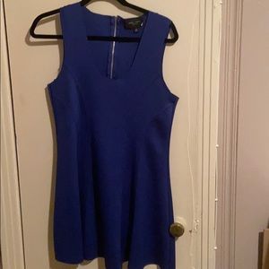 *SOLD* Royal Fit and Flare Dress